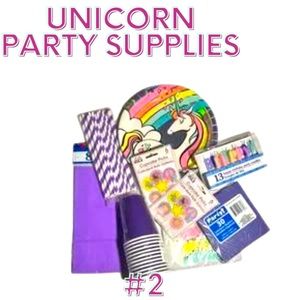 Unicorn Party Ideas and Supplies